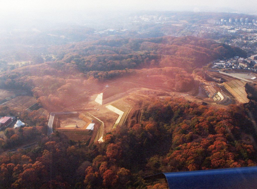 稲城市南山航空写真２０１０年１２月６日B